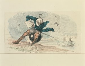 Baron Munchausen by German School