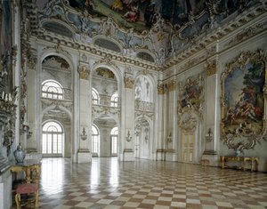 View of the Grand Salon by German School