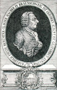 Barthold Fritz, engraved by J.C. Eberling by German School