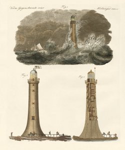 Bell Rock Lighthouse by German School