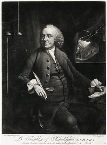 Benjamin Franklin (phototype) by German School