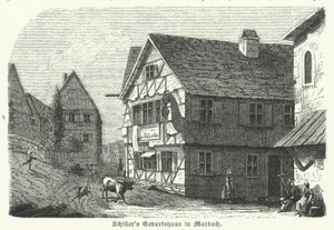 Birthplace of German Poet and Playwright Friedrich Schiller, Marbach am Neckar by German School
