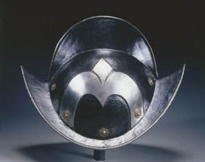 Black and White Morion by German School
