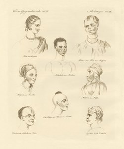 Blacks Tribe in the Middle of Africa by German School