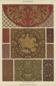 Byzantine, Weaving and Embroidery