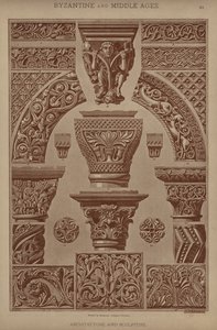 Byzantine and Middle Ages, Architecture and Sculpture by German School