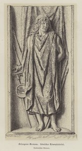 Captured Germanic Warrior by German School