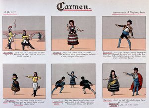 Carmen - 19th Century Image Series by German School