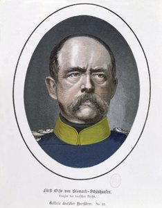 Chancellor Otto Von Bismarck (1815-98) by German School