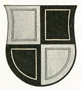 Coat of Arms of Zollern (Hechingen), c.1898 by German School