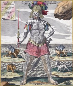 Colossal King Astride His Empire