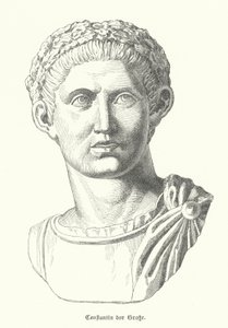 Constantine the Great, Roman Emperor by German School
