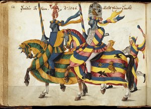 Contestants Equipped for a Tournament by German School
