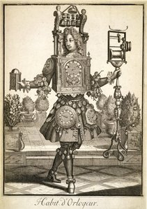 Costume for a Clock Maker, pub. by Gerard Valck c.1690 by German School