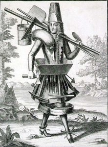 Costume for a Mason, pub. by Gerard Valck c.1690