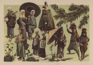 Costumes in China by German School