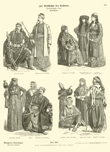 Costumes of the Near East by German School