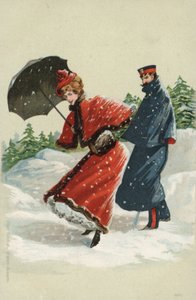 Couple in the snow