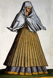 Courtesan in Rome by German School