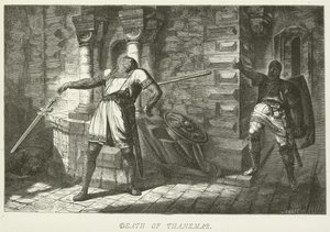 Death of Thankmar by German School