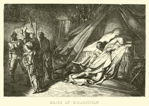 Death of Wallenstein by German School
