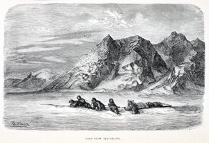 Deep Snow Traveling, London 1874