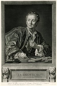 Denis Diderot by German School