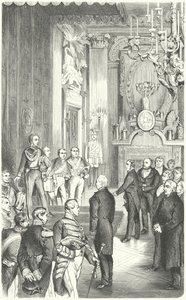 Deputation from the Frankfurt Parliament Offering King Frederick William IV the Crown of Germany, 1849 by German School
