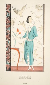 Der Brief, Coat Dress by Kurnen, from Styl, pub.1922 by German School