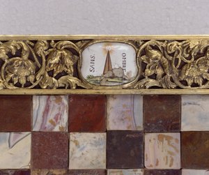 Detail of a Chess Board