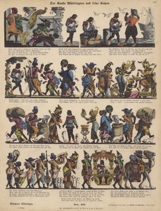 Dick Whittington and his cats by German School