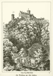 The Wartburg at the Time of Luther by German School