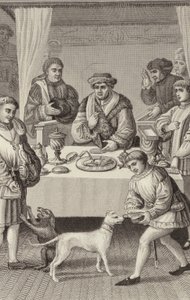 Dining hall of a prince by German School