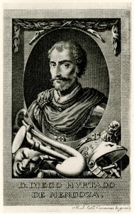 Don Diego Hurtado de Mendoza by German School