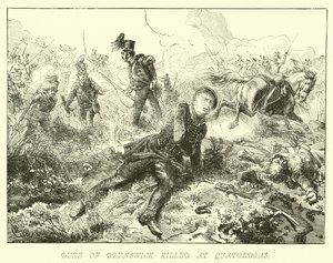 Duke of Brunswick Killed at Quatrebras by German School