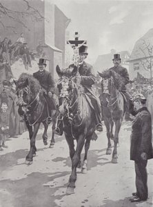 Easter Customs, Saxony by German School