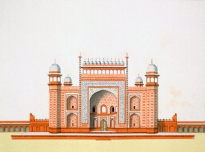 Entrance to the Taj Mahal