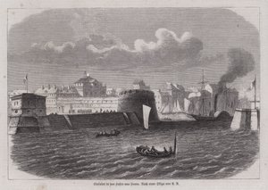 Entrance to the Harbour of Le Havre, France by German School