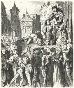 Execution scene from Titus Andronicus