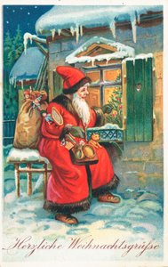 Father Christmas by German School