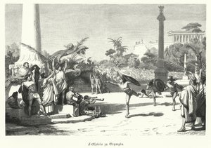 Festival in Olympia, Ancient Greece