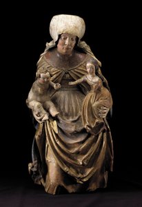 Figural group of Anna Selbdritt, Swabia