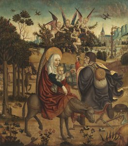 Flight into Egypt, After Martin Schongauer