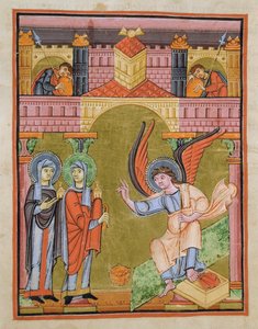 From the Reichenau School Evangeliary, Codex F. II. 1 by German School