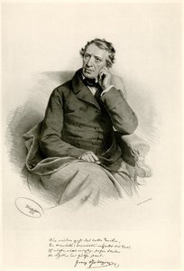 Franz Grillparzer by German School