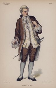 Franz, from The Robbers by Friedrich Schiller by German School