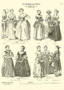 French and German Bourgeois Women