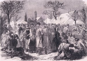 French fugitive soldiers in Switzerland