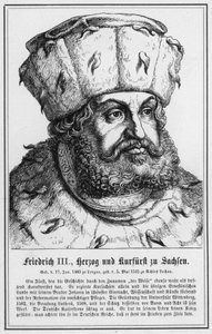 Friedrich III, Duke and Elector of Saxony by German School