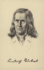 Friedrich Rueckert, German Poet, Translator and Professor of Oriental Languages by German School